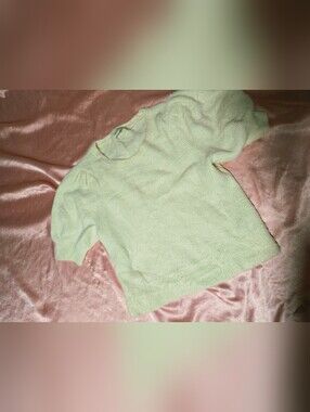 Light Cream Crewneck Women's Sweater